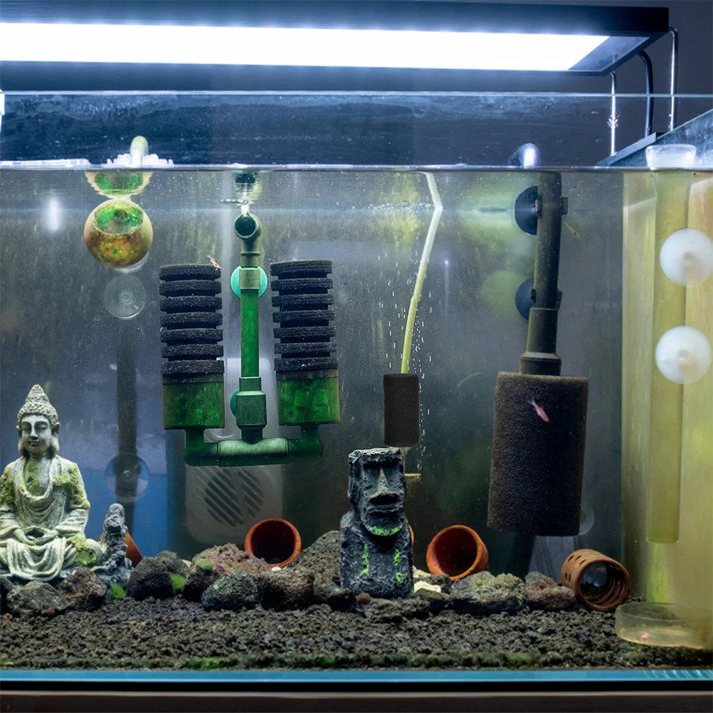 

10Pcs Aquarium Filter Intake Protection Cover Sponge for Fish Tank Pond Pump Filter Multifunctional Water Filtration