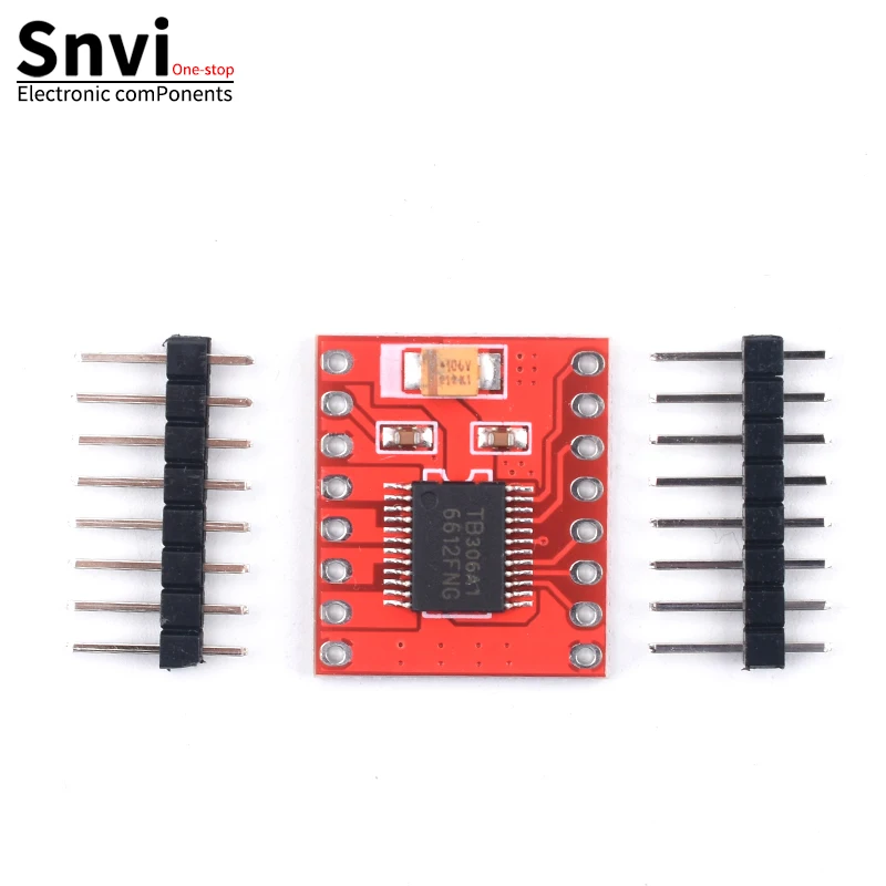 Snvi TB6612 Dual Motor Driver 1A TB6612FNG for Arduino Microcontroller Better than L298N