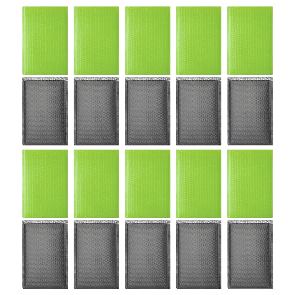 

20 Pcs Waterproof and Shockproof Packaging Bag Bubble Clothing Pouch