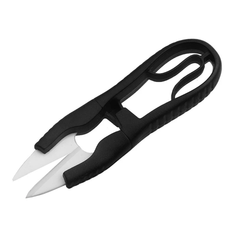 Y1AD Insulated U-shaped Ceramic Scissors Multipurpose High Hardness Cutter for Cutting Battery Cable Repair Tool
