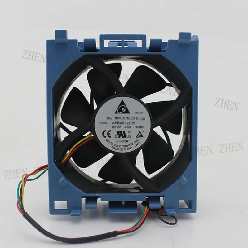 Y for  Genuine Delta  9025 9cm Double Ball Violent Fan Afb0912dh 12v 2.5a