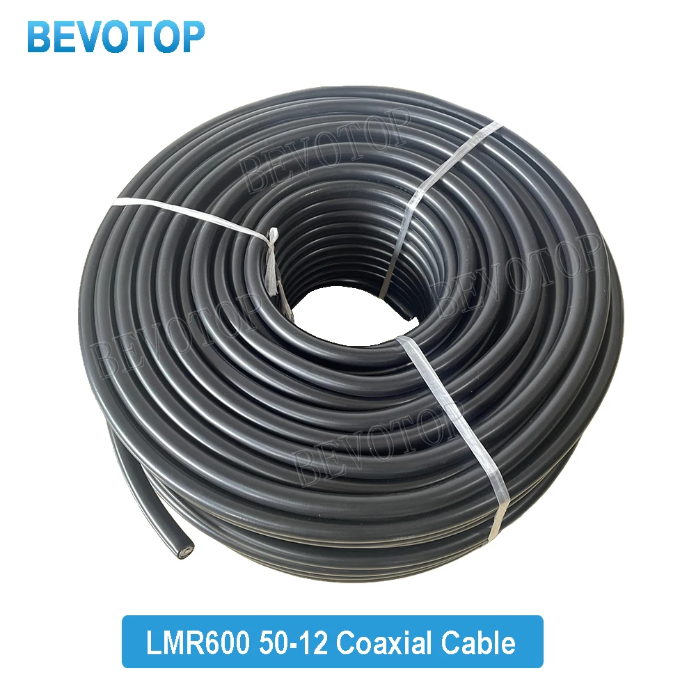 LMR600 Coaxial Cable High Quality Low Loss 50-12 RF Coaxial Cable 50 Ohm RF Extension Cord Jumper for 50-12 Wire Connectors