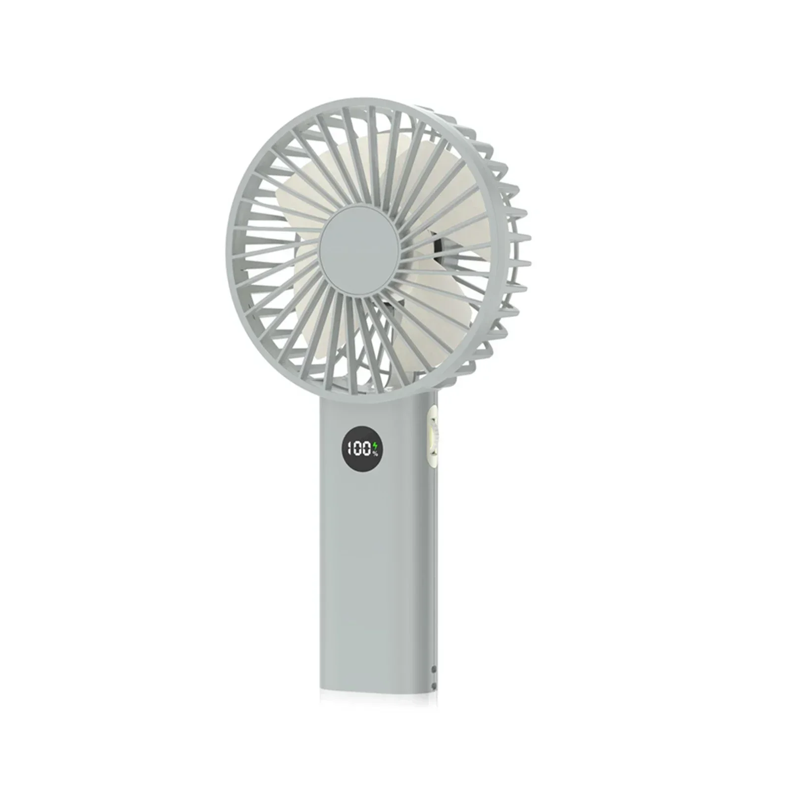 Digital Display Handheld Mini Air Cooler Large Air Volume Large Capacity Battery Mini Air Cooler Night Light Design