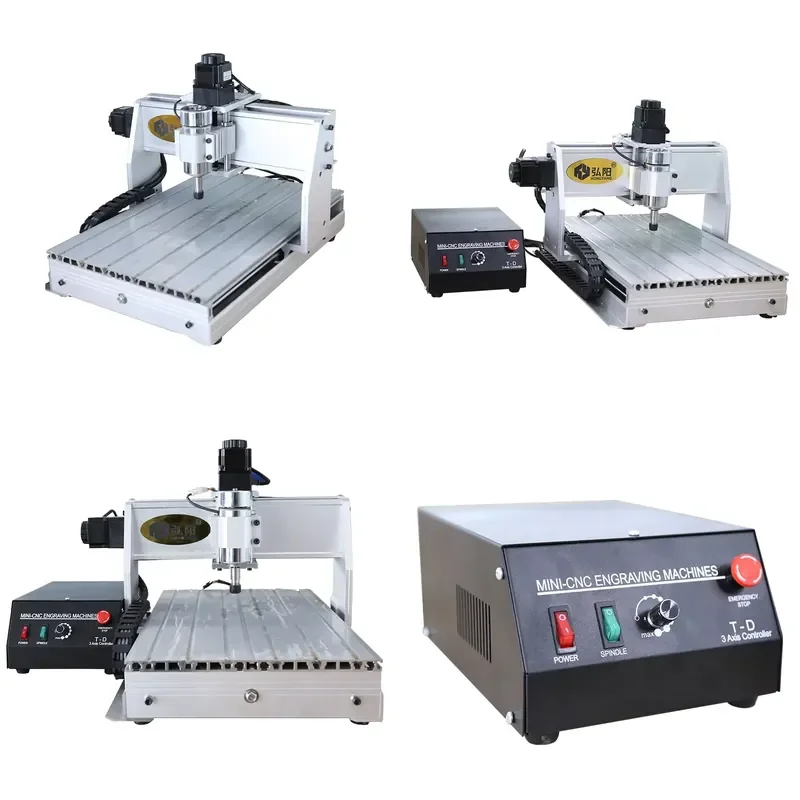2026 High Precision 4 Axis Desktop Cast Iron Wood CNC 3040 Small CNC Router Metal Mould Hycnc Competitive Price