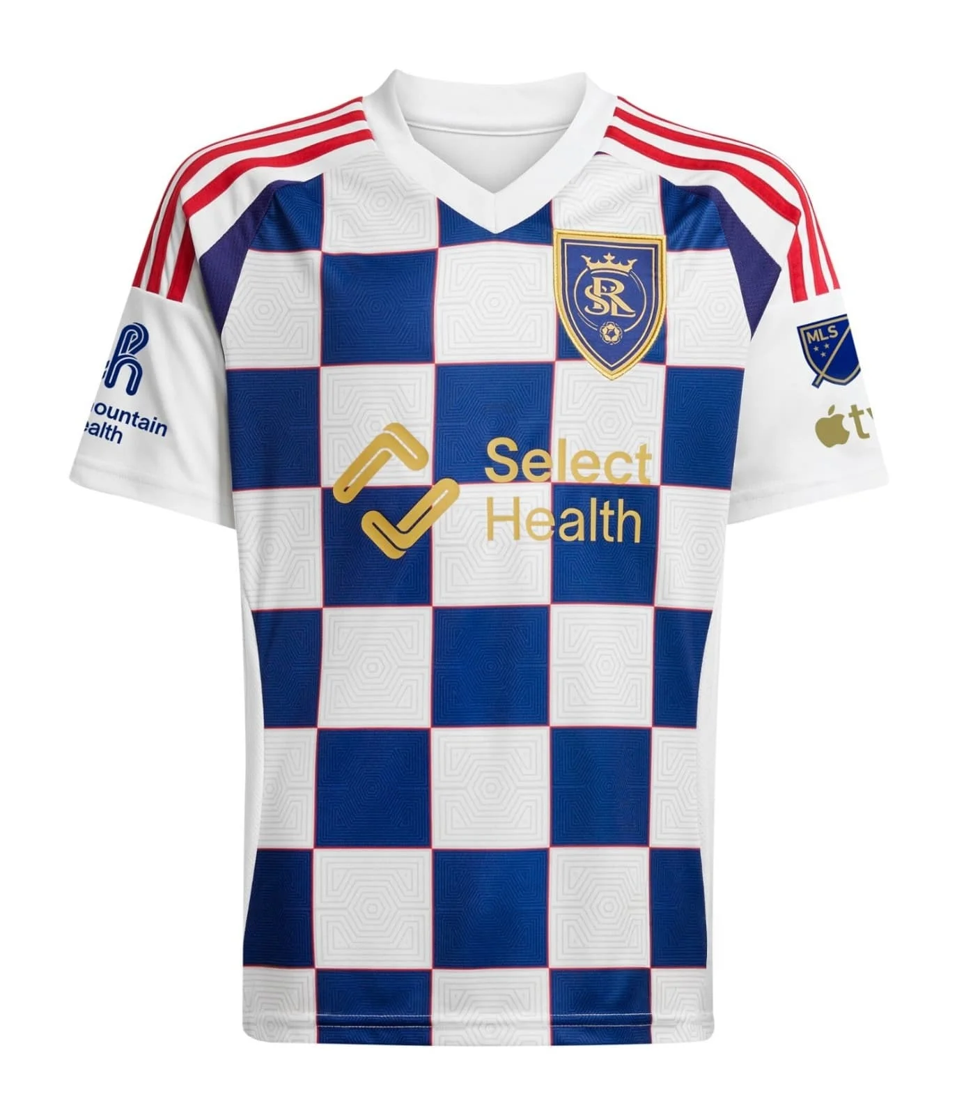 Image of 26-27 Real Salt Lake Special Edition Fußballtrikot Herren Kurzarm Schnelltrocknend Fußball-Fan-Trainings-T-Shirt Sportuniform Moto