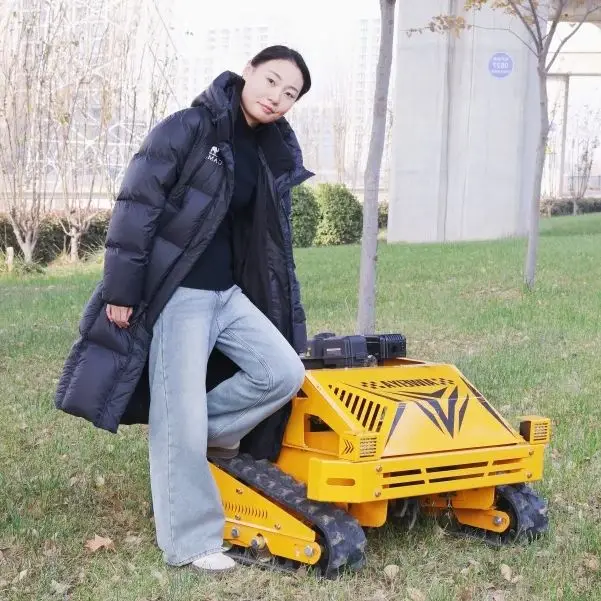Customized lawn mowers for sale lawn mower, remote-controlled tracked lawn mower, all terrain lawn mower, farm garden lawn mower