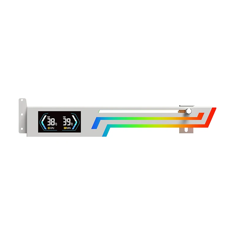 Power Train Z-X6 Graphics Card Bracket with Temperature Display