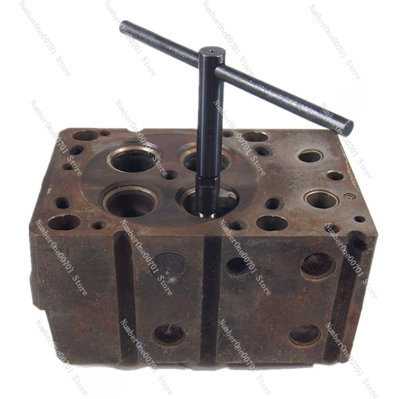 Adjustable Valve Seat Cutter Set - Single Angle Manual Reamer for Automotive Engine Repair