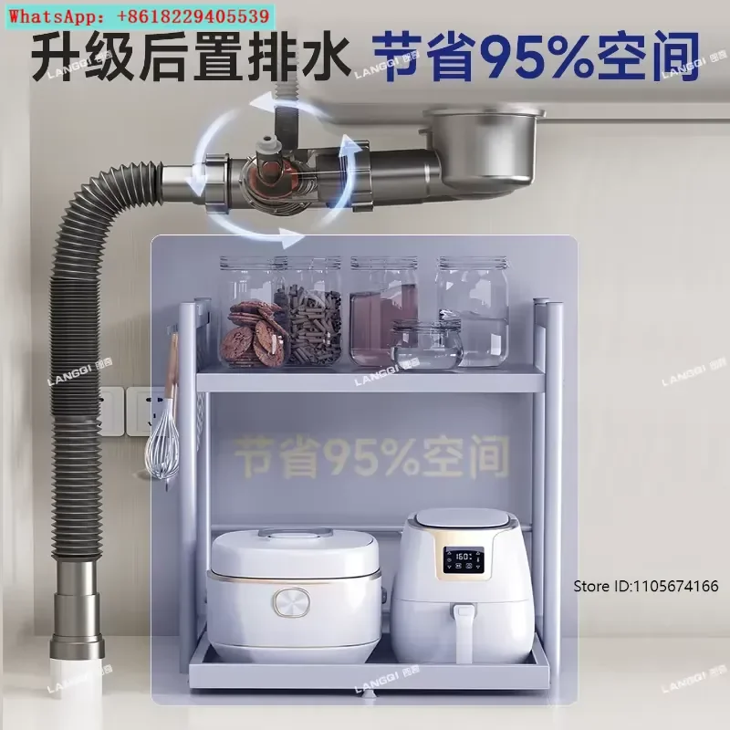 Universal drain pipe upgrade with bouncing core double slot design for odor control and anti-blocking