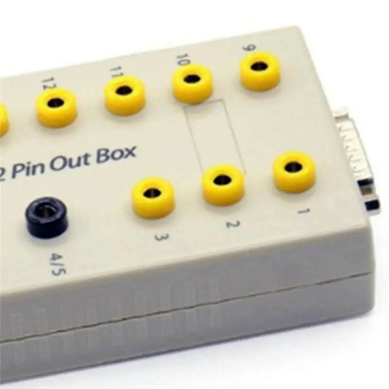 TCE OBDII OBD2 Breakout Box Car Break Out Box Car Protocol Detector Auto Can Test Box Automotive Connector Detector(B)