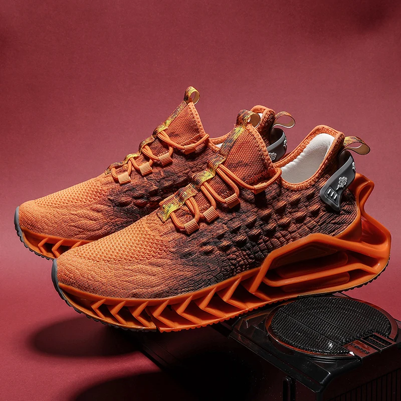 

Men's Breathable Casual Sneakers Luxury Trainer Fashion Loafers Running Shoes - Comfortable Race Shoes for Male