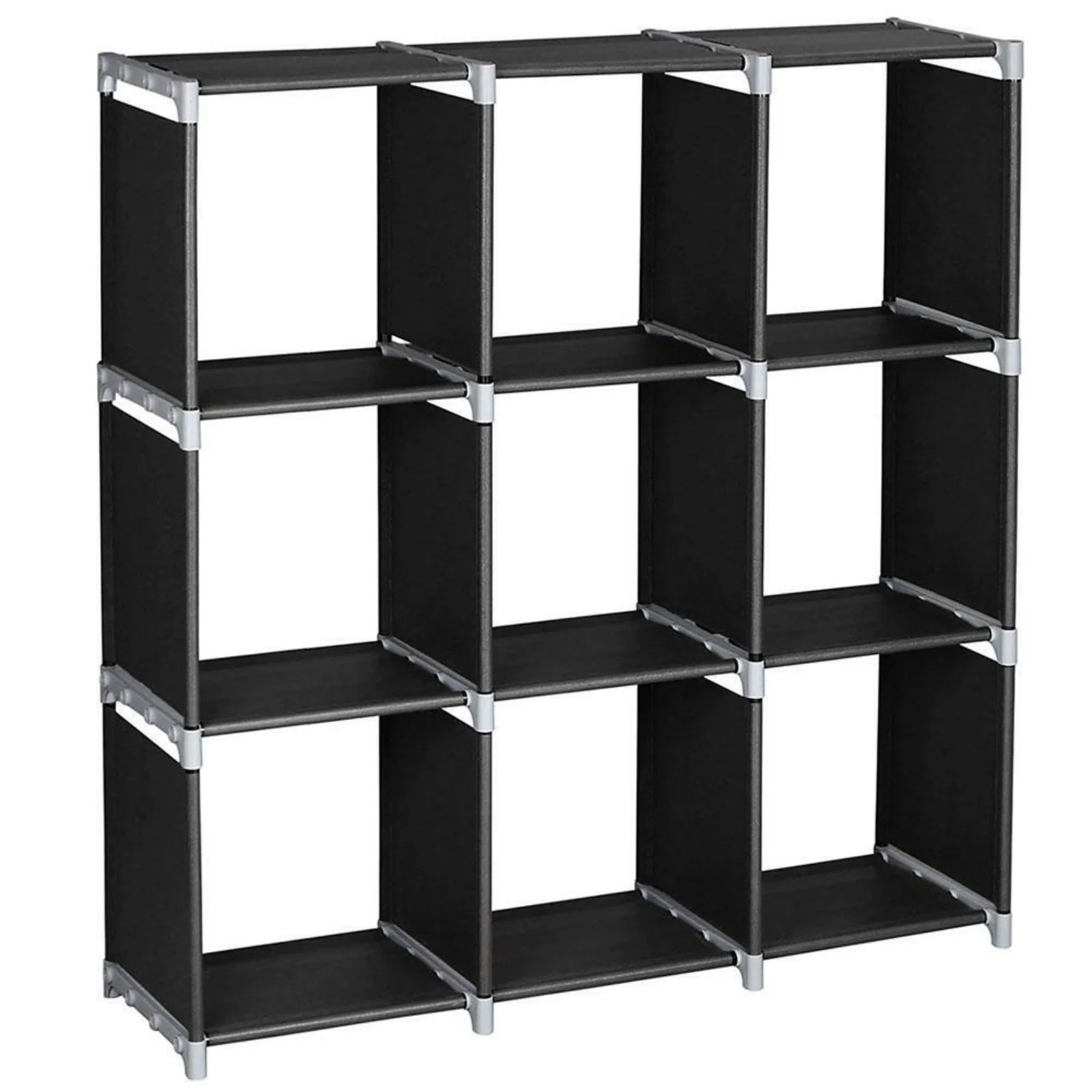 3Tier 9 Compartment Storage Cube Closet Organizer Shelf 9 Cubes Bookcase Storage United States