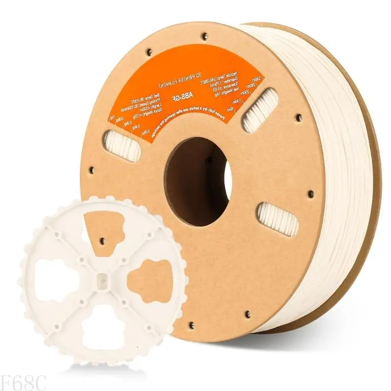 

F68C ABS Filament 1.75mm 3D Printer Filament ABS for High Speed 1kg(2.2lbs) Spool