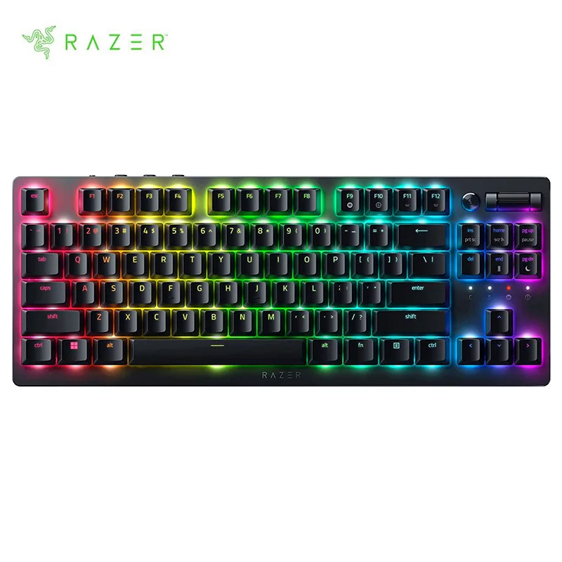 Razer DeathStalker V2 Pro tastiera da gioco Wireless senza chiave interruttori ottici a basso profilo-durata della batteria di 50 ore Ultra lunga