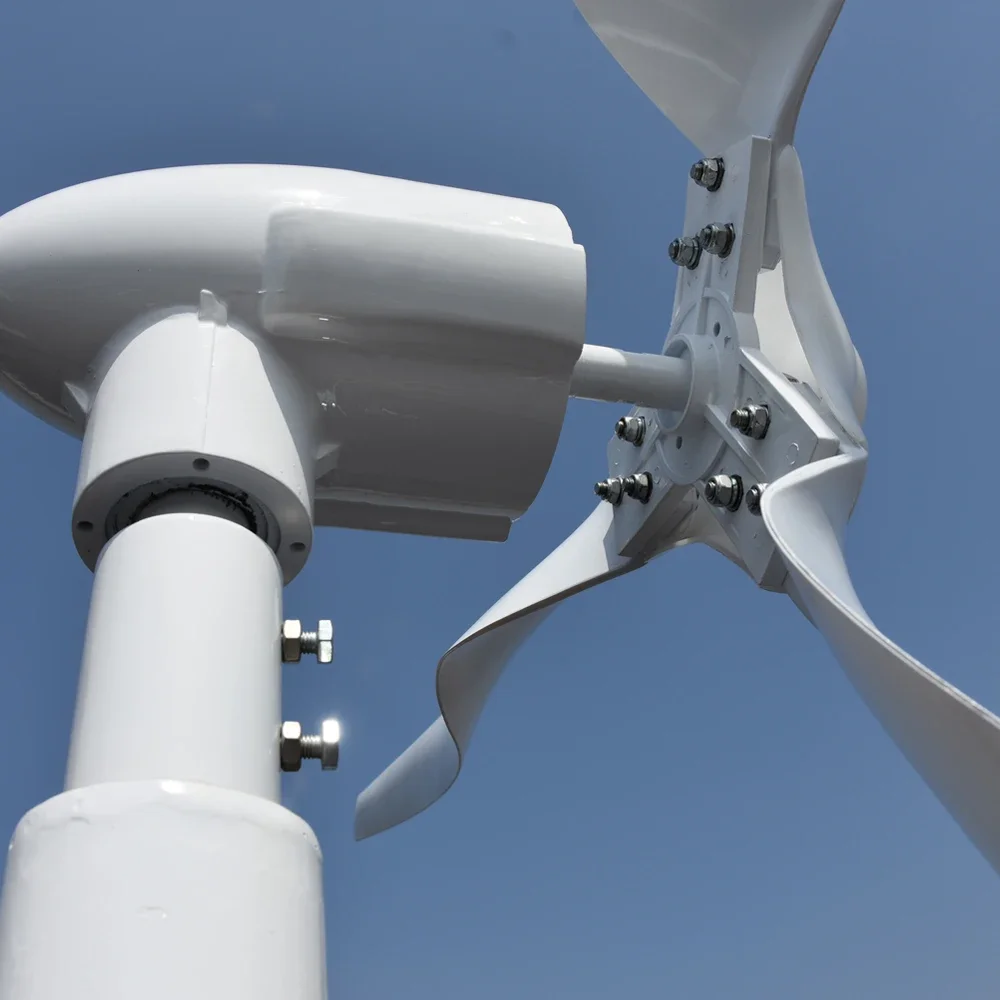 China Factory Professional Custom 3000W 5000W 48V Horizontal Axis Wind Turbine Generator