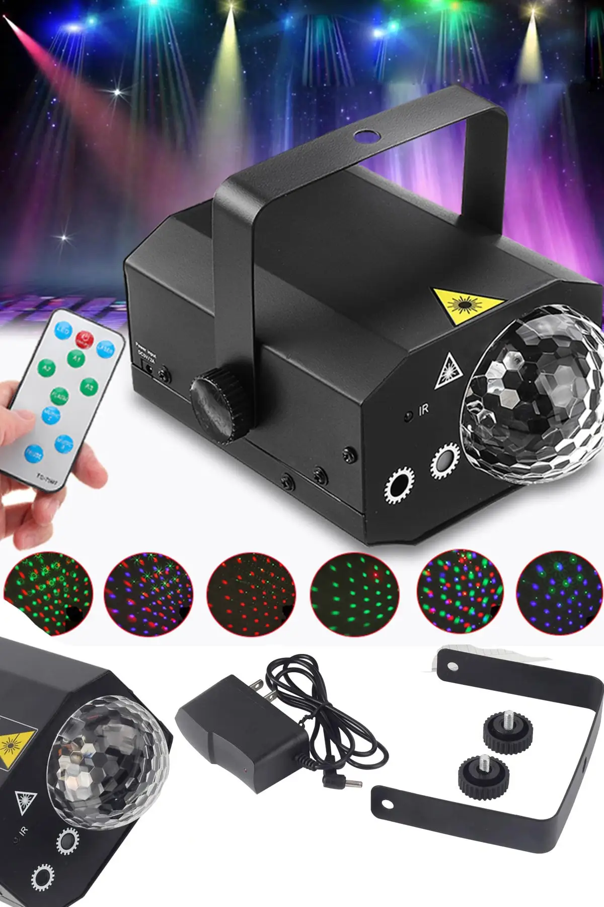 

16 In 1 Magic Disco Ball New Party Lights Laser Disco Light Show Entertainment Music