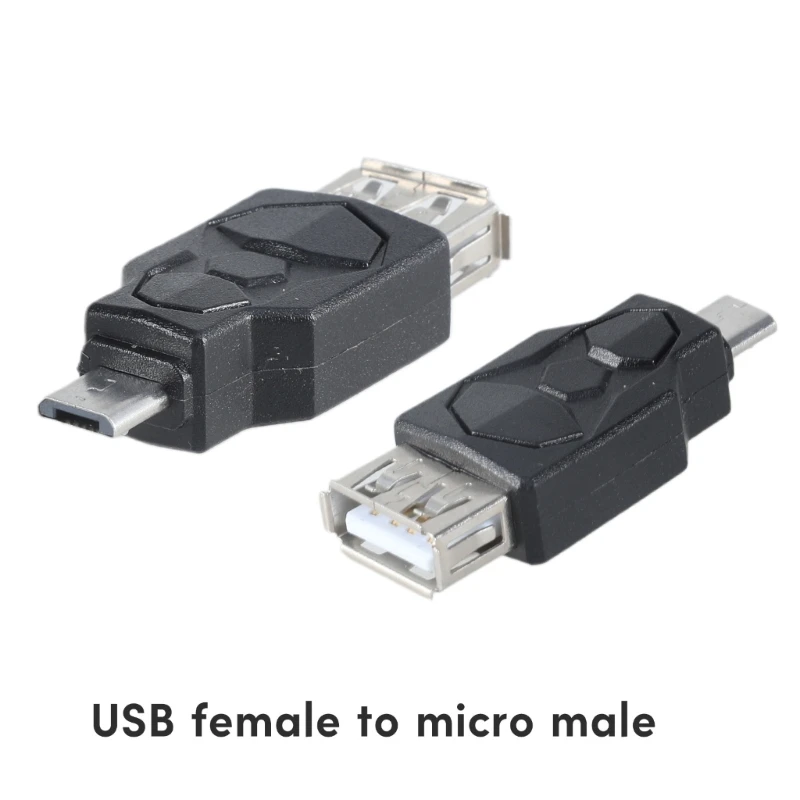 USB naar Micro USB Mini USB Adapter Tweeweg Converter Ondersteuning Opladen Data Sync 480Mbps Connector Tweeweg Adapter Drop