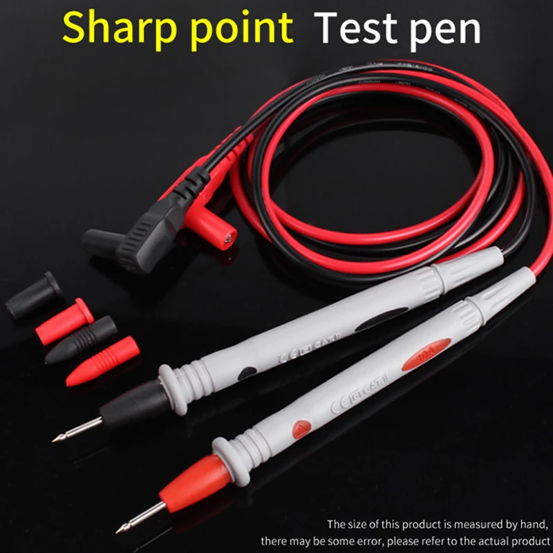 LUXIANZI 1 Pair Multimeter Test Leads Universal Cable 1000V 20A 10A CAT Measuring Probes Pen For Multi-Meter Tester Wire Tips