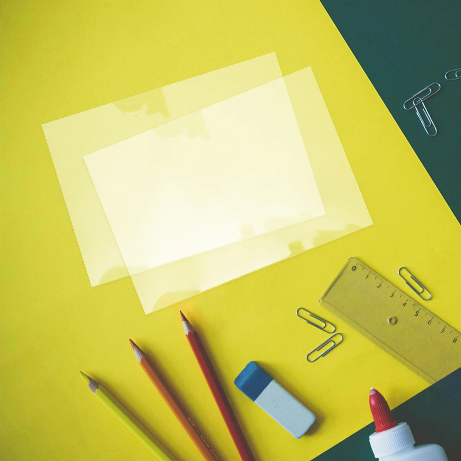 10 шт. прозрачные ацетатные листы для печати, прозрачная пленка для изготовления карточек, дизайн фотонаклеек, украшение торта, изготовление трафаретов своими руками