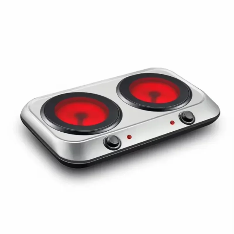 Cooking heating plate 2 burner electric heating plate ceramic