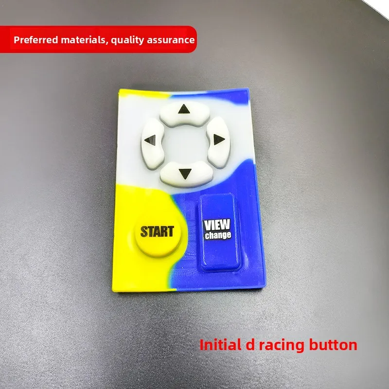 Coin Operated Games Silicone Racing Game Button For Arcade Game Machine Crazy Speed 3 Initial D Direction Button Accessories