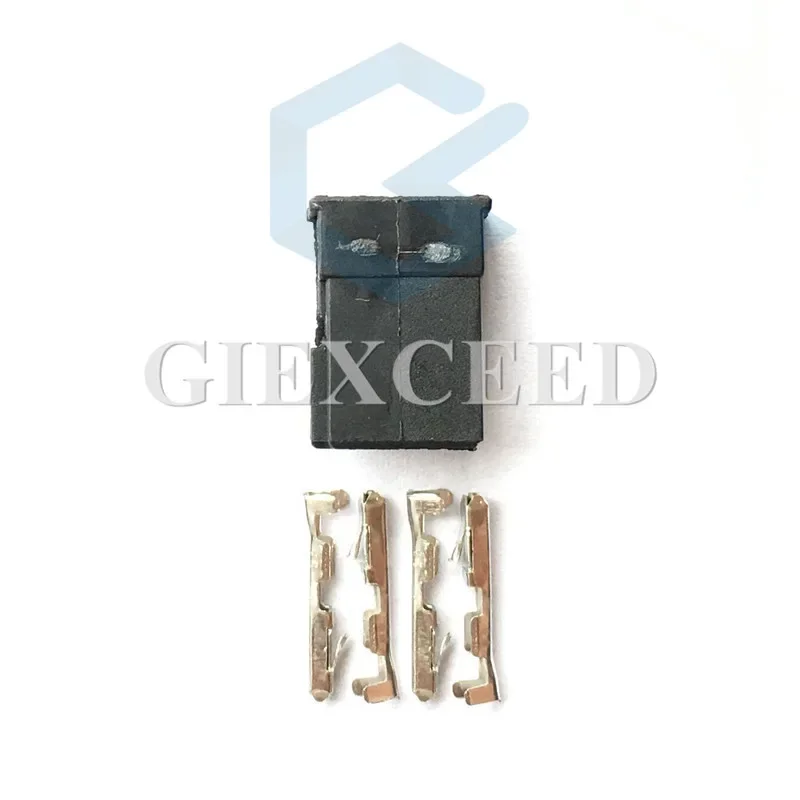 2 Sets 4 Pin AC Assembly 968813-1 0-1452576-1 Car Atmosphere Lamp Plug Socket Female Auto Connector For Car Recorder VW BMW