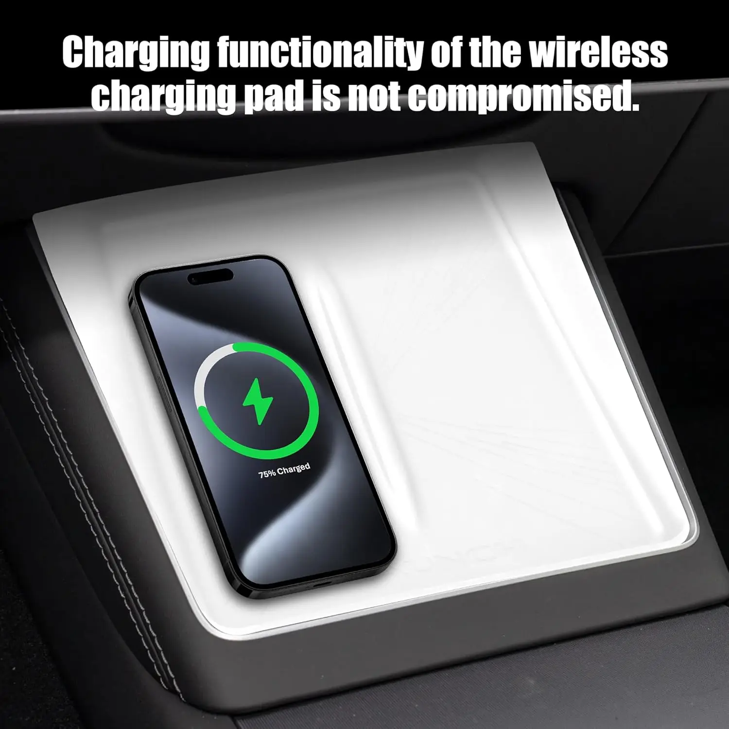 Siliconen mat middenconsole ontworpen voor Tesla Model Y Juniper Refresh, antislipontwerp voor Tesla Model Y-accessoires 2025 2026