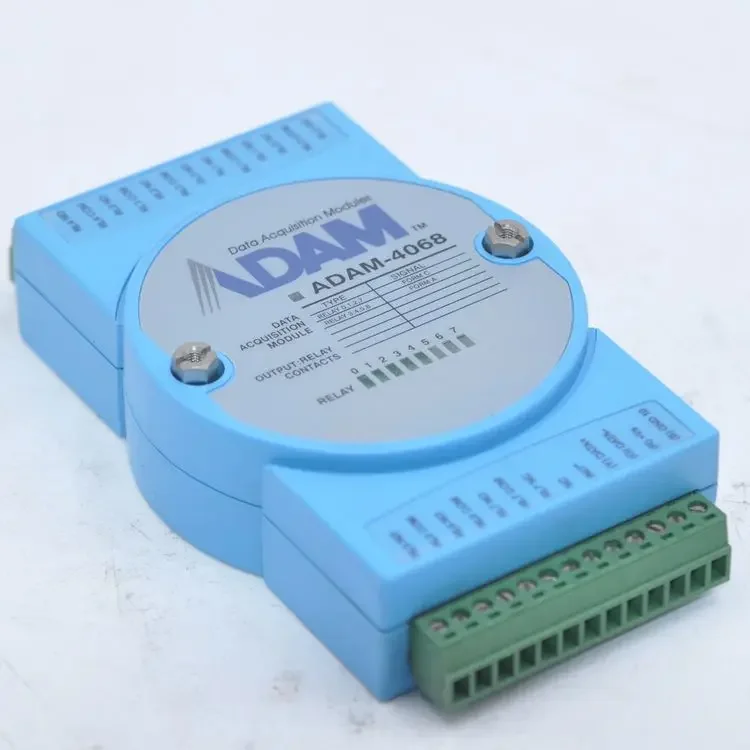 ADVANTECH ADAM-4068 Adam 8-Way Relay Output Module ADAM   DATA ACQUISITION MODULES