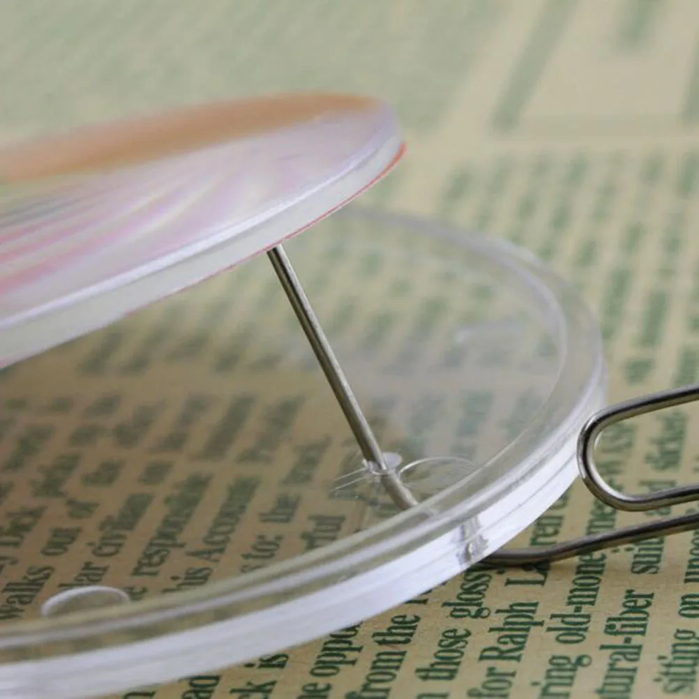 36pcs Badge 60Mm Craft Supplies Badges Acrylic Design Button Clear Round Badges Kit For Craft Supplies Rustproof Steel Pin