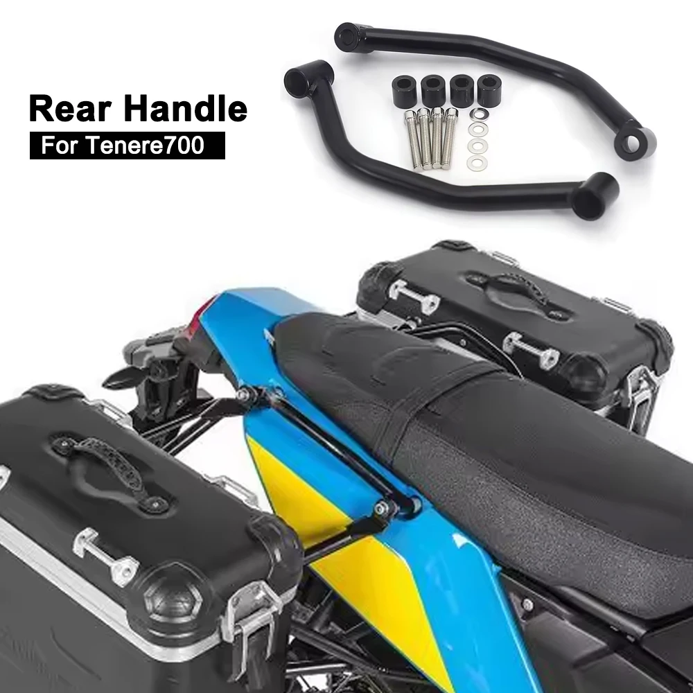 

Motorcycle Passenger Rear Handle CNC Seat Hand Handle Grab Bar Rail Accessories For Yamaha TENERE 700 Tenere700