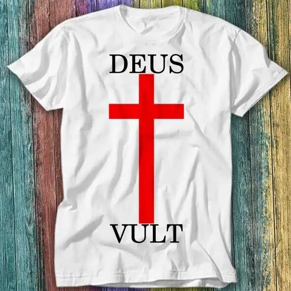 Vult Catholic Religion Christian Crusade Bible T Shirt Top Tee 447