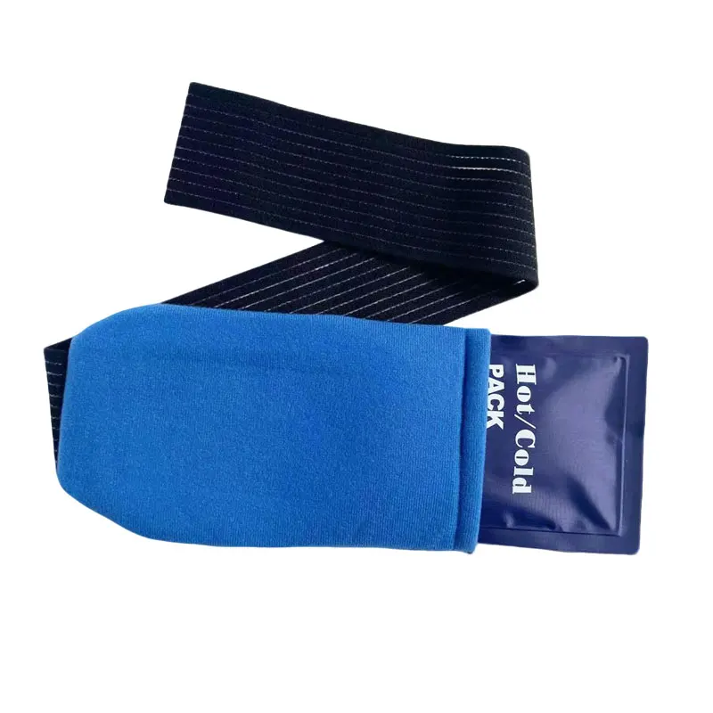 Packs de gel froid avec sangle élastique réglable, compresses chaudes et froides pour l'épaule, le dos, le genou, le cou, la cheville