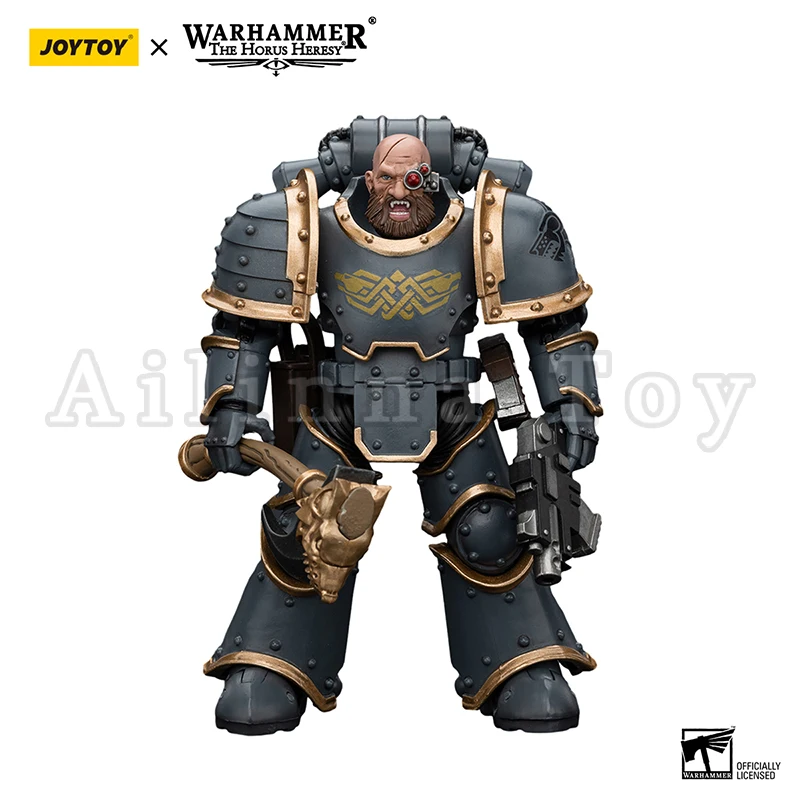 JOYTOY 1/18 Action Figure The Horus Heresy Space Wolves Grey Slayer Pack Anime Military Model