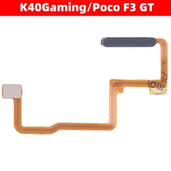 For Xiaomi POCO F3 GT Power Button FingerPrint Sensor Button Switch On Off Touch ID Scanner Key Flex Cable Replacement Parts