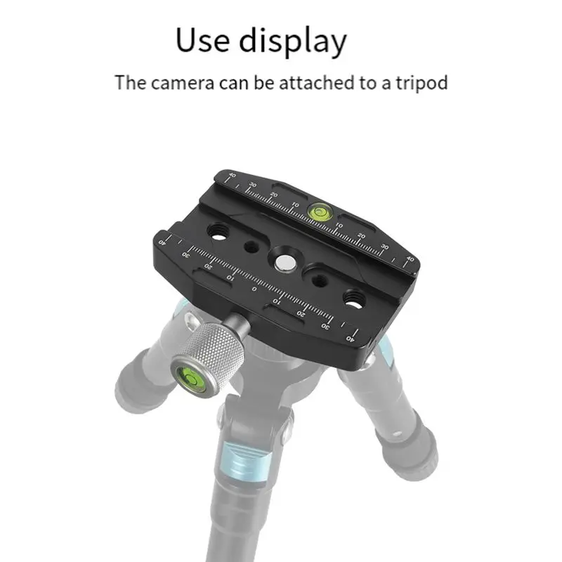 B04B-Camera Clamp Quick Release Clamp Tripod Ball Head Mount Adapter Portable Stand Clamp For Arca Swiss Plate