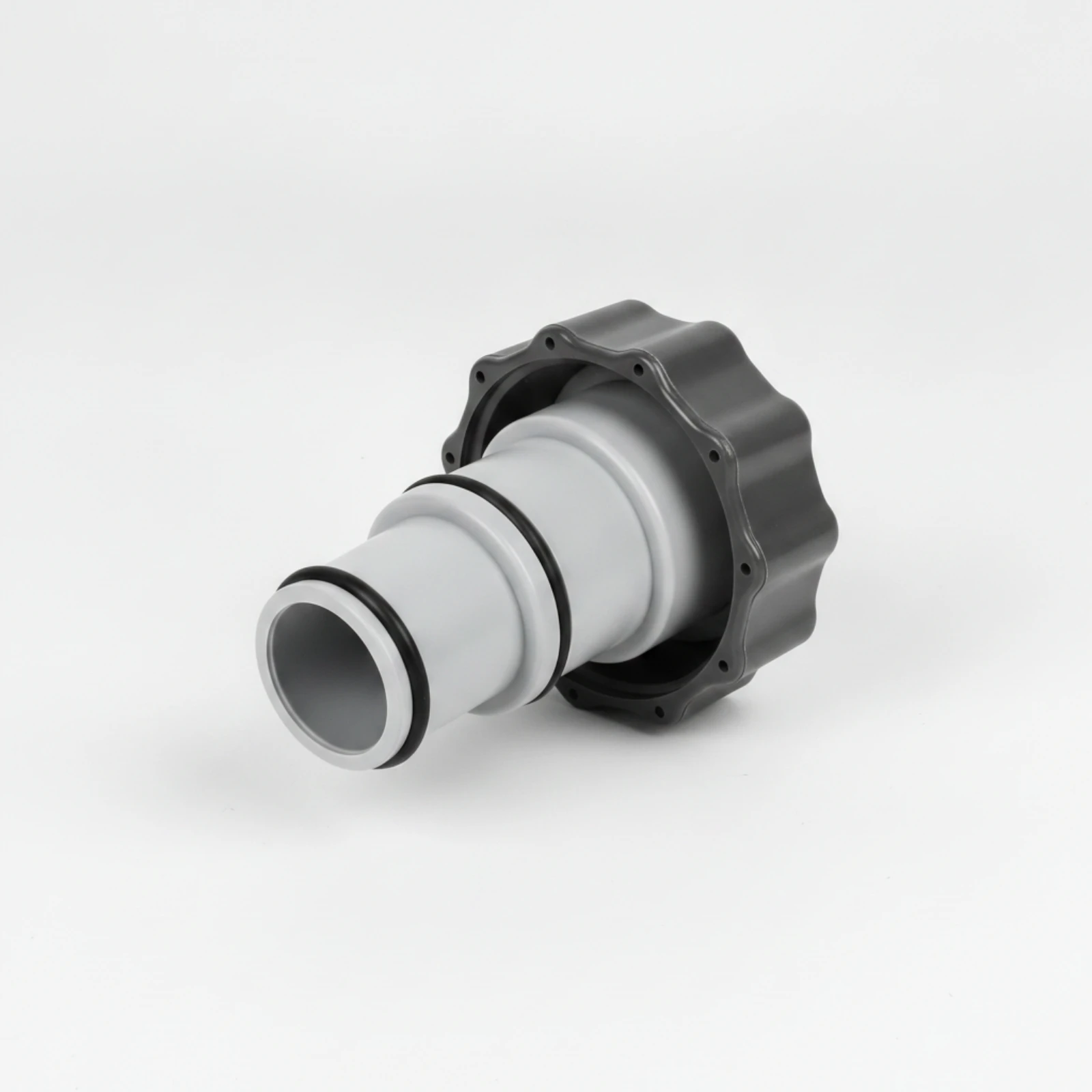 Pump Hose Adapter with Collar Watertight Pool Hose Adapter with Collar Pool Pump Connector Easy Installation Secure