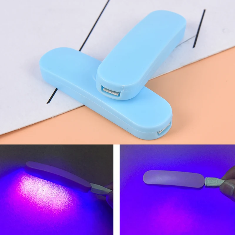 Mini lampe LED UV pour le séchage des ongles, câble de charge USB, machine à polymériser le vernis, outil de manucure, 5V DC, 7cm, 1 pièce