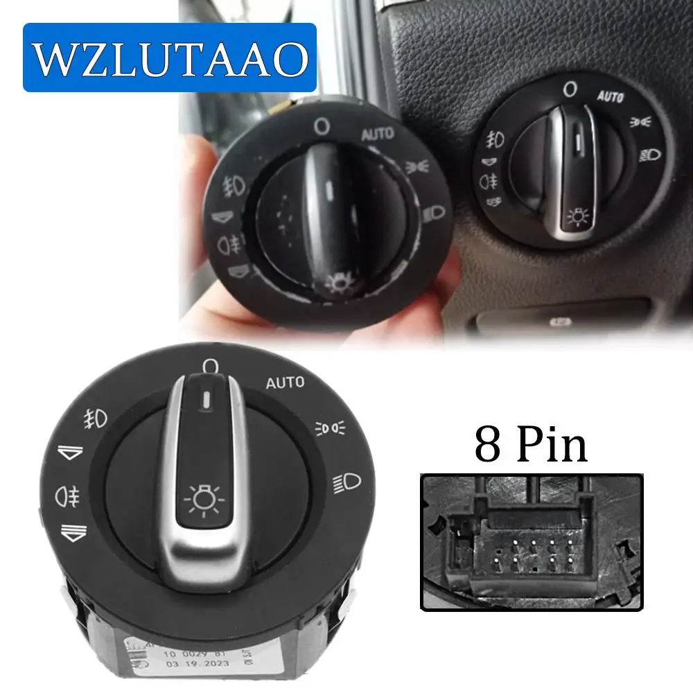 

Headlight Switch Control Fog Light Switch 4F1941531E 4FD941531A 4F1941531D 1822023 For Audi A6 S6 C6 RS6 Allroad Q7 2004-2013