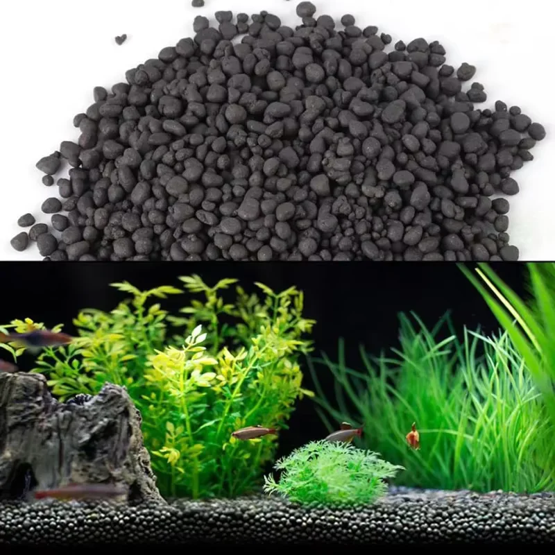 

Fish Tank Water Grass Mud Fishbowl Landscaping Bottom Sand 500g Aquarium Water Grass Mud Aquatic Plant Growth Nutrient Soil