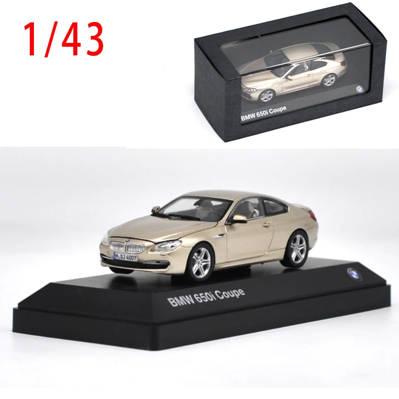 

Diecast Model Car 1/43 BMW 650i Coupe 6 Car ModeI Static Display BMW Play Vehicles Toys for Boys