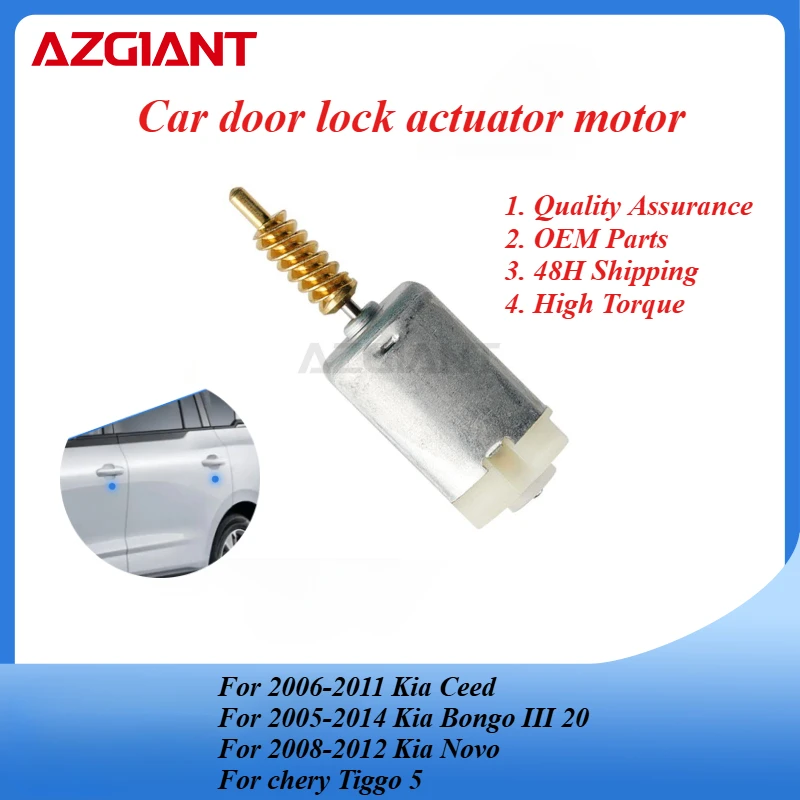 AZGIANT FC-280SC-18180 VD355205 Car door lock motor for Kia Ceed/Kia Bongo III 20/Kia Novo/chery Tiggo 5 New replacement parts