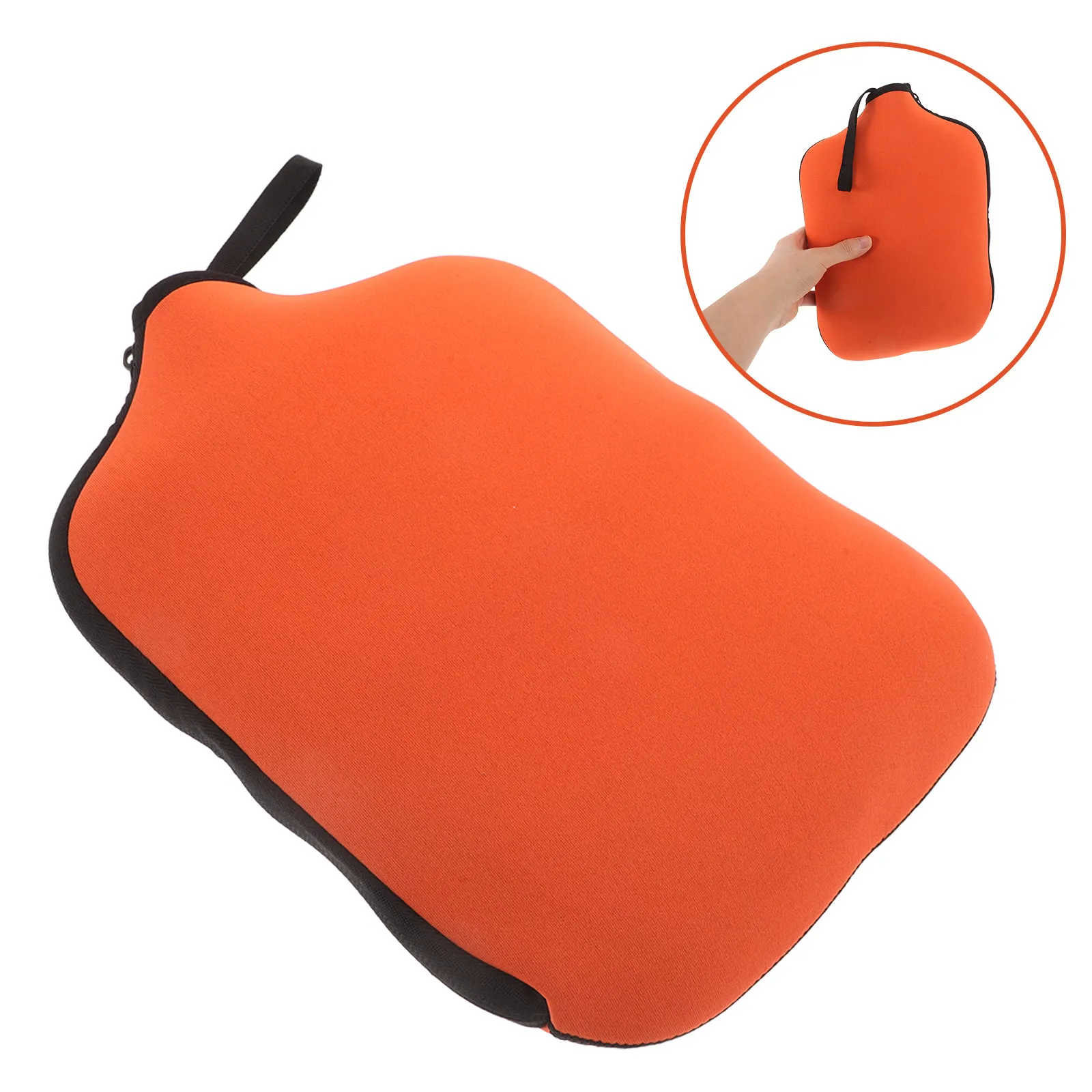 

2Pcs Pickleball Racket Storage Case Rubber Protective Sleeve Orange Paddle Covers for Pickleball Beach Tennis Table Tennis