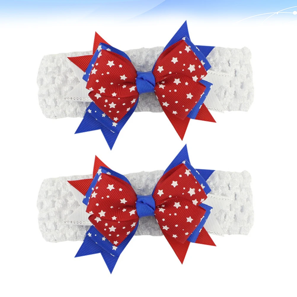 

2Pcs Kids Headband Accessories Perfect Bowknot Headbands Infant Headband for Infant Hair Accessories Party Dancing