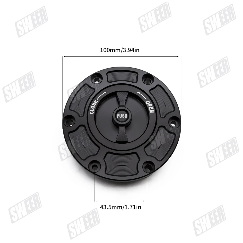 Suitable for BendaMotor LFC700 fuel tank cap, keyless motorcycle fuel tank cap