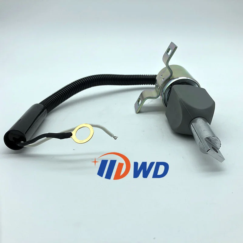 

185208 12V Fuel Shut Off Solenoid For Gehl CTL70 Mustang MTL20 Track Loader for Isuzu Engine 4JG1-TPA