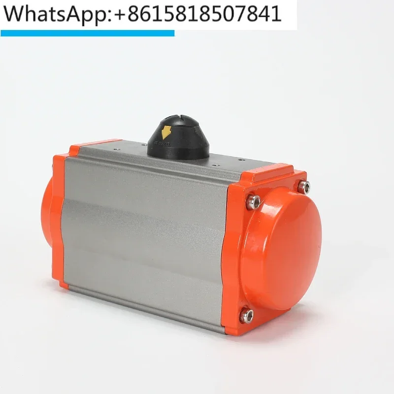 AT pneumatic actuator ball valve pneumatic head double single acting spring return 90 degree angle stroke cylinder