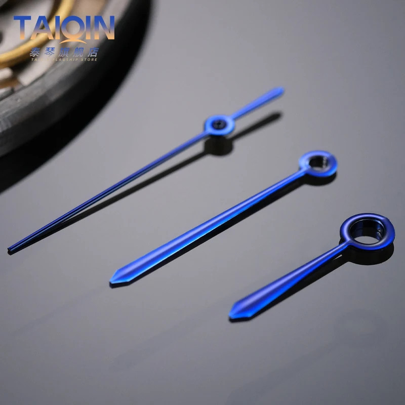 Para Cartier globo azul 42mm pin de reloj 2892 2824 movimiento horneado aguja de dedo minutos piezas de reparación hombre mod Accesorios