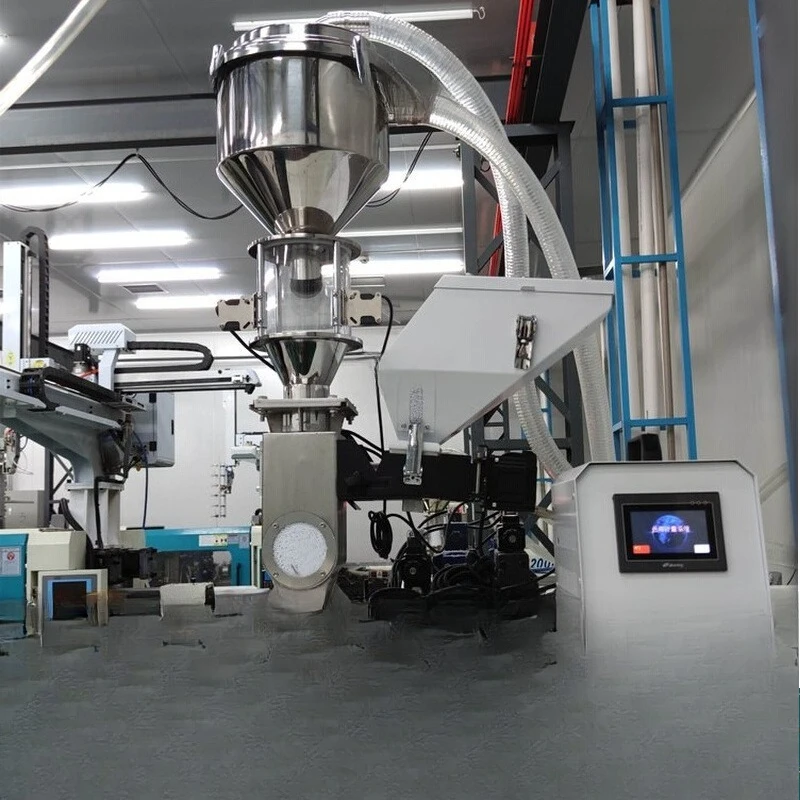 

Metering type color master machine, extruder plastic belt stirring weighing feeder screw