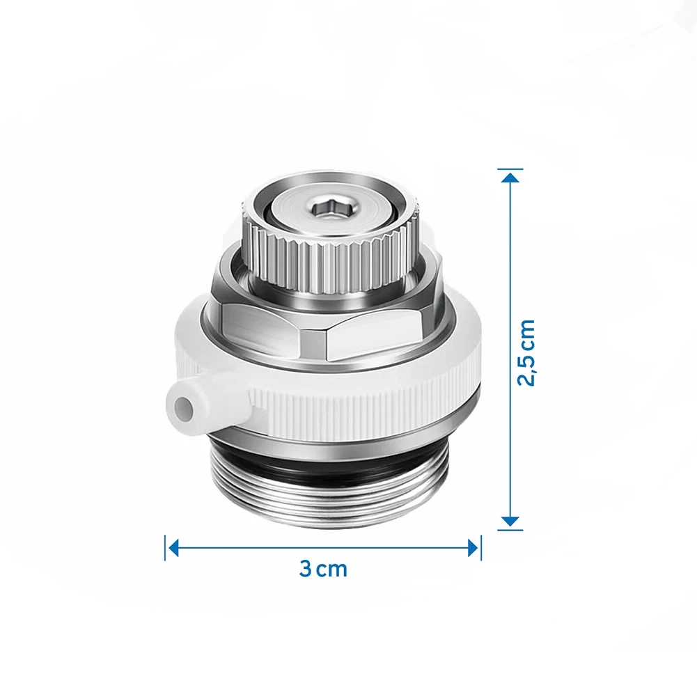 

1/5 шт. выпускной клапан радиатора 1/2 дюйма автоматическое вентиляционное отверстие для обогрева из латуни и нержавеющей стали для радиаторов и котлов