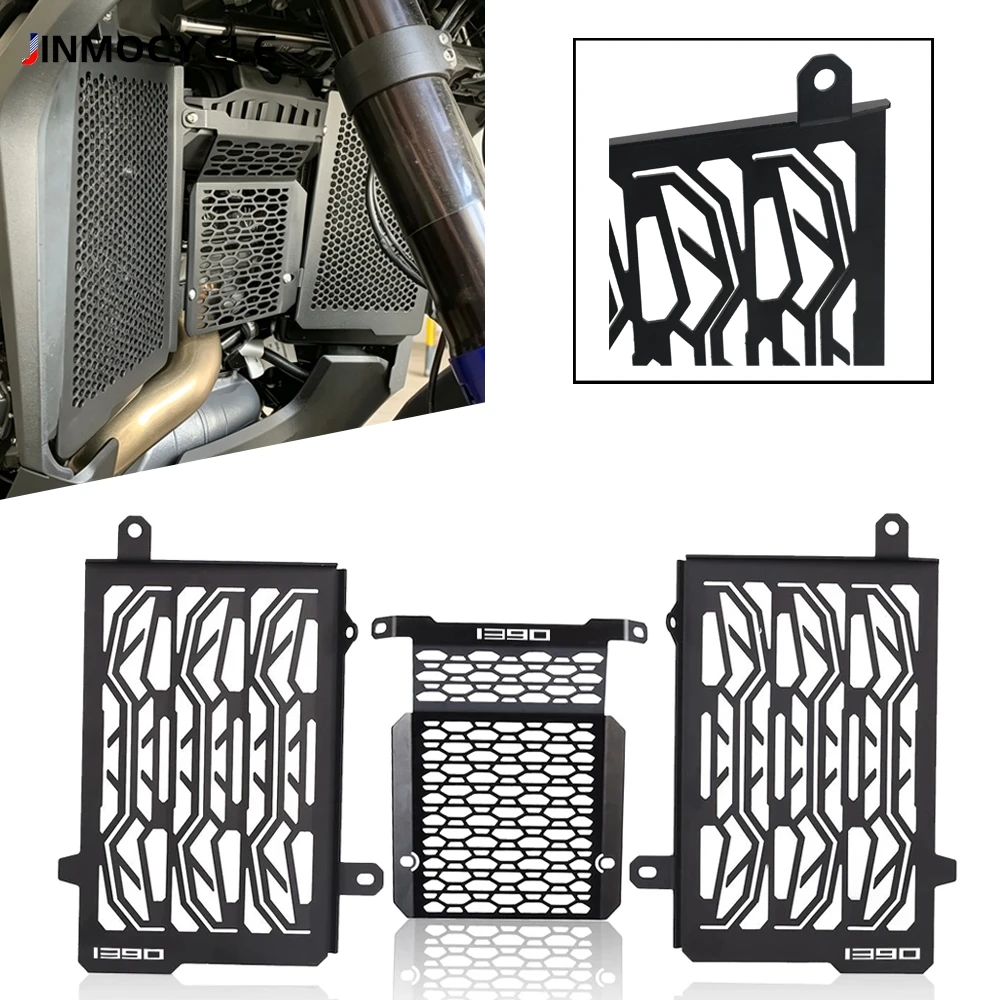 For 1390 Super Adventure S EVO 2026 2027 Motorcycle CNC Radiator Grille Guard Protector Cover 1390 Super Adventure R Accessories